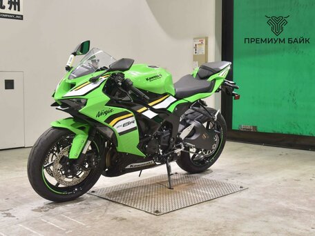 2025 Kawasaki ZX-6R Ninja, зелёный, 1447000 рублей, вид 4