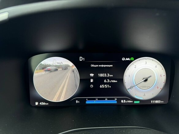 2021 Hyundai Santa Fe IV Рестайлинг, серый, 3350000 рублей - вид 16
