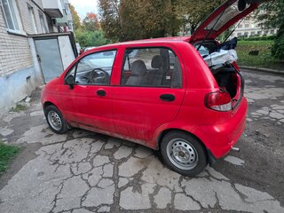 2011 Daewoo Matiz I Рестайлинг, красный, 180000 рублей, вид 3