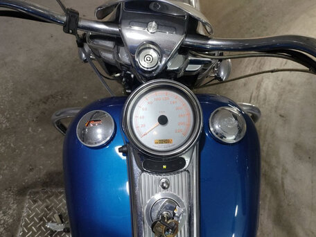 2005 Harley-Davidson Road King, синий, 515000 рублей, вид 5