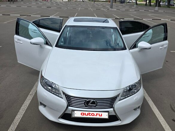 2013 Lexus ES 250 VI, белый, 2222222 рублей - вид 1