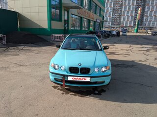 2003 BMW 3 серии Compact 316i IV (E46) Рестайлинг, чёрный, 565000 рублей, вид 2