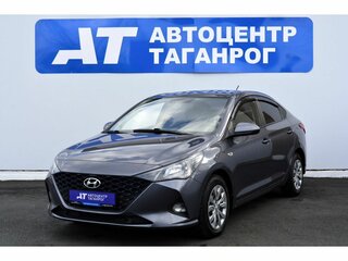 2021 Hyundai Solaris II Рестайлинг, серый, 1699000 рублей, вид 1