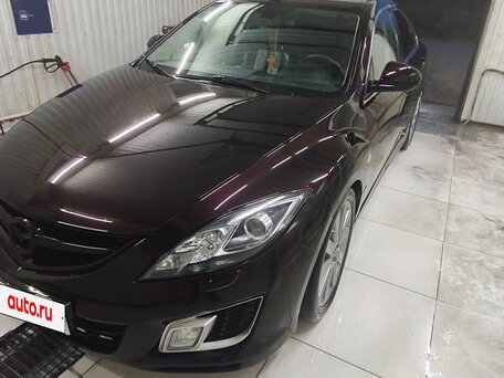 2008 Mazda 6 II (GH), красный, вид 1
