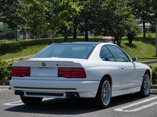 1996 BMW 8 серии 840i I (E31), белый, 8300000 рублей, вид 5