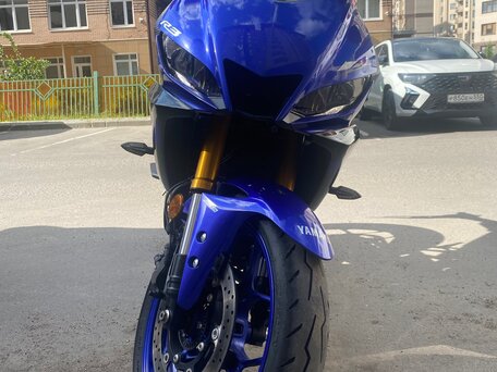 2020 Yamaha YZF-R3, синий, 540000 рублей, вид 5