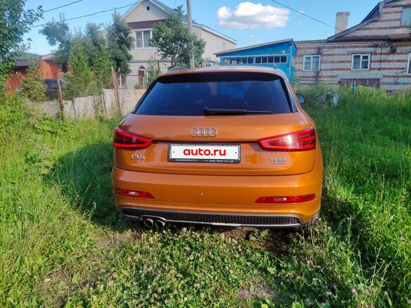 2013 Audi Q3 I (8U), оранжевый, 1650000 рублей - вид 4