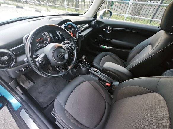 2018 Mini Hatch Cooper III (F55/F56), голубой - вид 7
