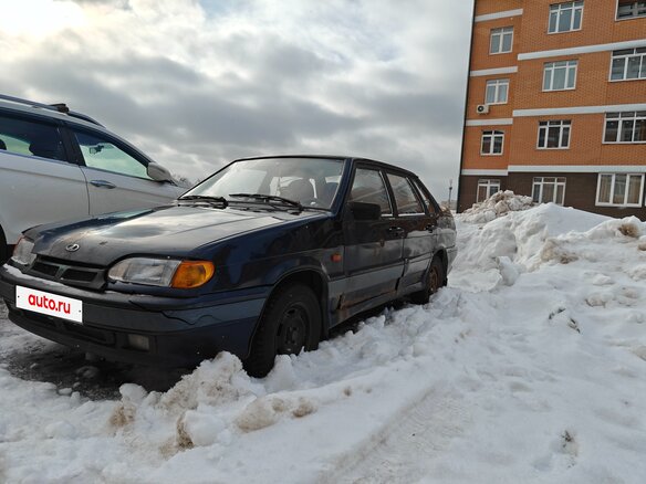 2006 Lada (ВАЗ) 2115, чёрный, 75000 рублей