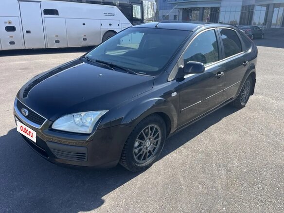 2007 Ford Focus II, чёрный, 470000 рублей