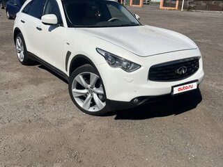 2011 Infiniti FX37 II (S51) Рестайлинг, белый, 1650000 рублей, вид 3