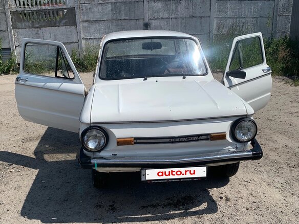 1993 ЗАЗ 968 М, белый