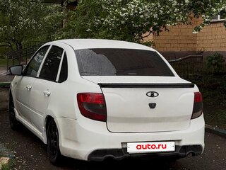 2014 Lada (ВАЗ) Granta I, белый, 375000 рублей, вид 5