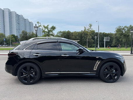 2008 Infiniti FX50 II (S51), чёрный, 1350000 рублей, вид 3