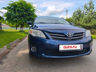 2010 Toyota Corolla X (E140, E150) Рестайлинг, синий, 820000 рублей, вид 5
