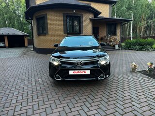 2016 Toyota Camry US Market VII (XV50) Рестайлинг, чёрный, 2000000 рублей, вид 2