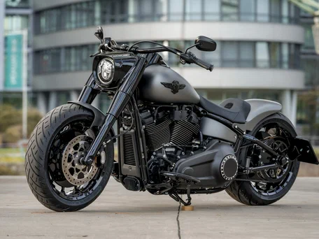 2025 Harley-Davidson Fat Boy, чёрный, 5500000 рублей, вид 1