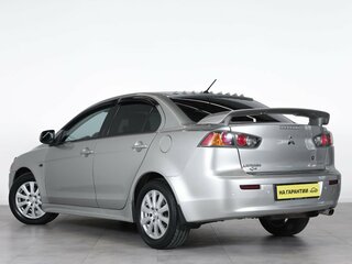 2012 Mitsubishi Lancer X Рестайлинг, серебристый, 949000 рублей, вид 5