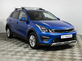2019 Kia Rio X-Line IV, синий, 1449700 рублей, вид 3