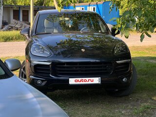 2015 Porsche Cayenne II Рестайлинг (958), синий, 2818771 рублей, вид 3