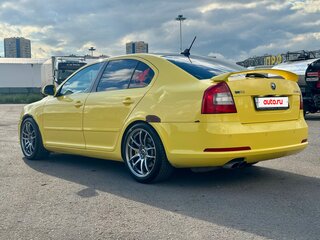 2012 Skoda Octavia RS II Рестайлинг, жёлтый, 1100000 рублей, вид 5