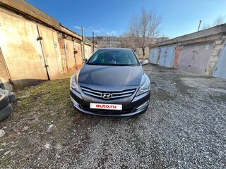 2015 Hyundai Solaris I Рестайлинг, серый, 1000000 рублей, вид 1