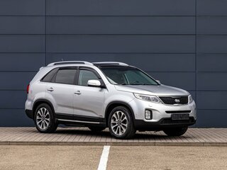 2013 Kia Sorento II Рестайлинг, серебристый, 1855000 рублей, вид 3