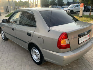 2008 Hyundai Accent ТагАЗ II, бежевый, 419900 рублей, вид 5