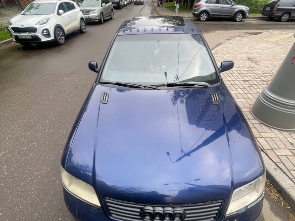 1998 Audi A6 II (C5), синий, 380000 рублей - вид 5
