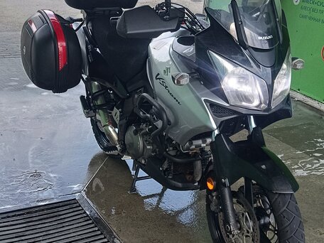 2008 Suzuki V-Strom 1000, серебристый, 480000 рублей, вид 3