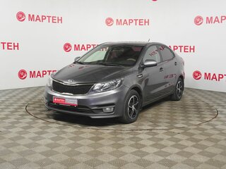 2017 Kia Rio III Рестайлинг, серый, 1037000 рублей, вид 1