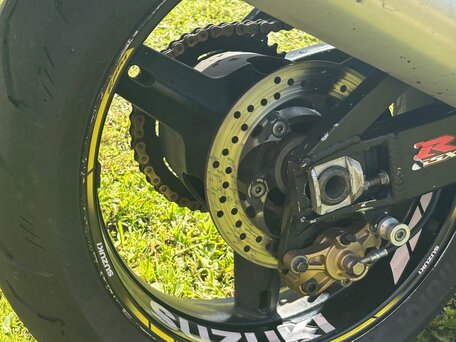 2004 Suzuki GSX-R 750, жёлтый, 550000 рублей, вид 5