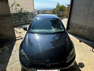 2011 Volkswagen Golf VI, чёрный, 1000000 рублей, вид 3