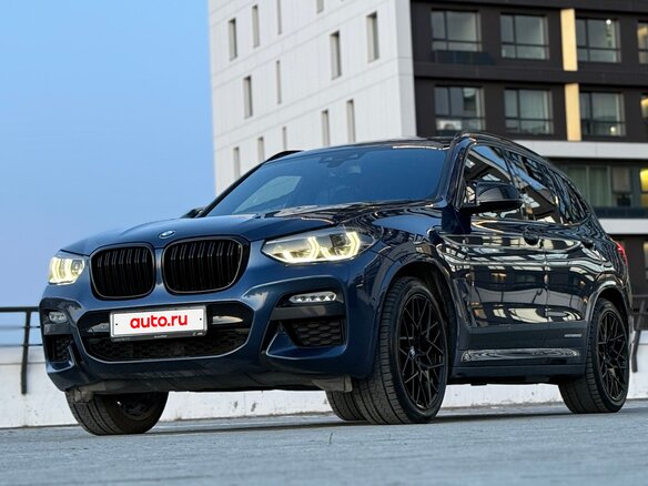 2018 BMW X3 M40i III (G01), синий, 4630000 рублей