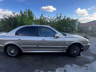 2006 Hyundai Sonata ТагАЗ IV (EF) Рестайлинг, бежевый, 350000 рублей, вид 5