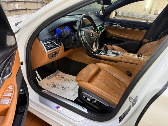 2016 BMW 7 серии 730d xDrive VI (G11/G12), белый - вид 17