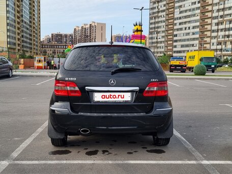 2010 Mercedes-Benz B-Класс 180 I (W245) Рестайлинг, чёрный, 599000 рублей, вид 5