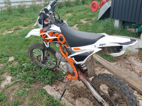 2025 Kayo Basic TT125, оранжевый, 100000 рублей, вид 4