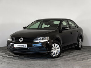 2017 Volkswagen Jetta VI Рестайлинг, чёрный, 649000 рублей, вид 1