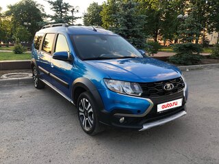 2021 Lada (ВАЗ) Largus Cross I Рестайлинг, синий, 1030000 рублей, вид 1