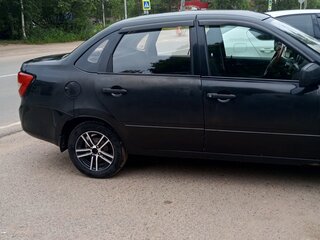 2013 Lada (ВАЗ) Granta I, чёрный, 280000 рублей, вид 4