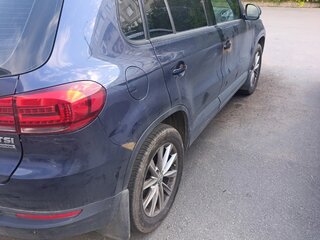 2013 Volkswagen Tiguan I Рестайлинг, синий, 1180000 рублей, вид 2