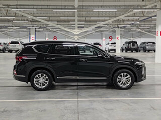 2018 Hyundai Santa Fe IV, чёрный, 2280000 рублей, вид 4
