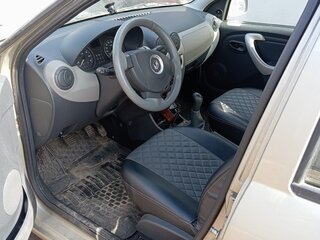 2011 Renault Logan I Рестайлинг, бежевый, 420000 рублей, вид 5