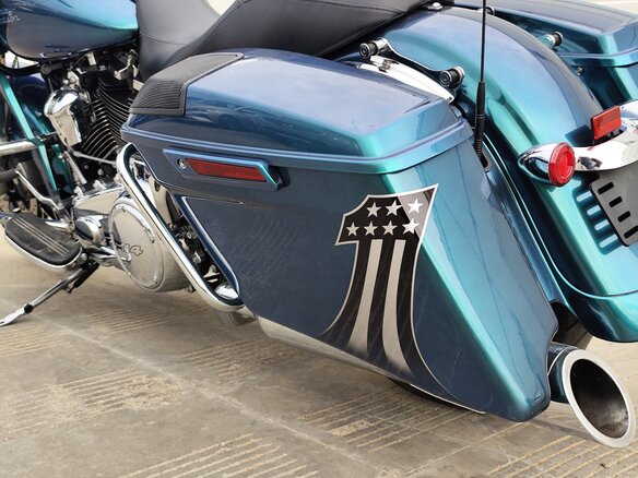2022 Harley-Davidson Road Glide Special, зелёный, 1999000 рублей - вид 10