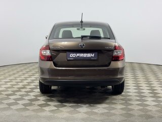 2017 Skoda Rapid I, коричневый, 1030000 рублей, вид 4
