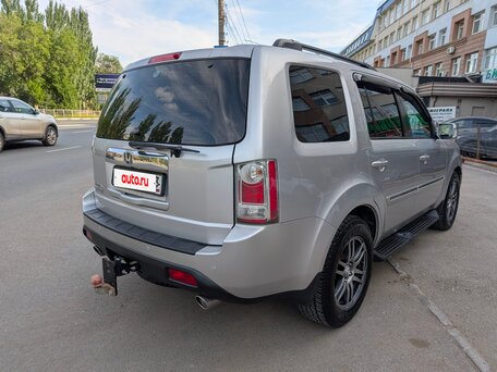 2013 Honda Pilot II Рестайлинг, серый, 1825000 рублей, вид 4