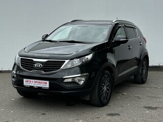 2013 Kia Sportage III, чёрный, 1140000 рублей, вид 1