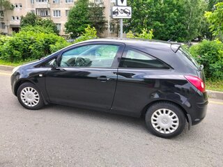 2008 Opel Corsa D, чёрный, 330000 рублей, вид 3