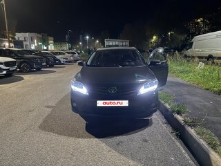 2011 Toyota Corolla X (E140, E150) Рестайлинг, чёрный, 1150000 рублей, вид 3